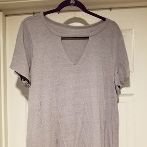 Lane Bryant "choker" tshirt